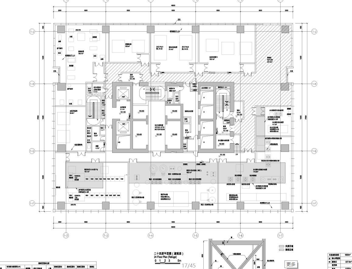 [中国]41层超高层企业办公楼建筑设计方案文本效果图及C...cad施工图下载【ID:149938190】