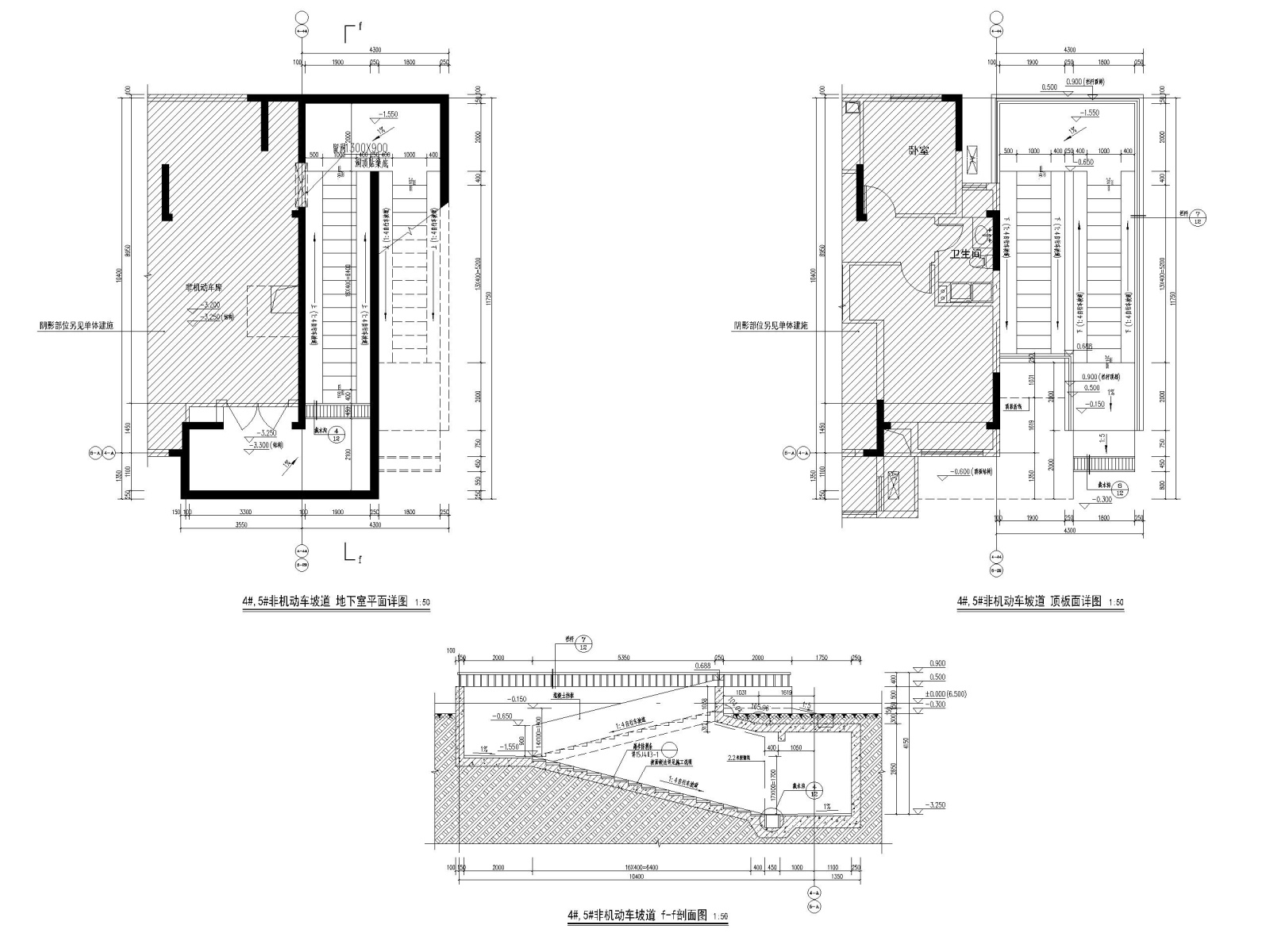 无锡某叠拼洋房+高层住宅全套施工图（CAD）施工图下载【ID:160730114】