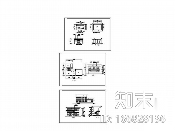 某二层公厕建筑方案图cad施工图下载【ID:166828136】