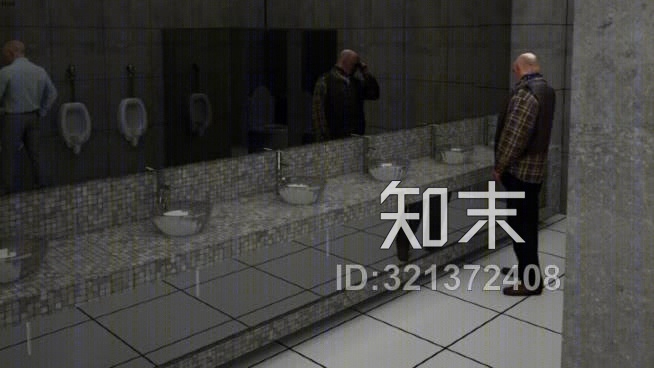 bathrooms。nivel粘土的浴室。SU模型下载【ID:321372408】