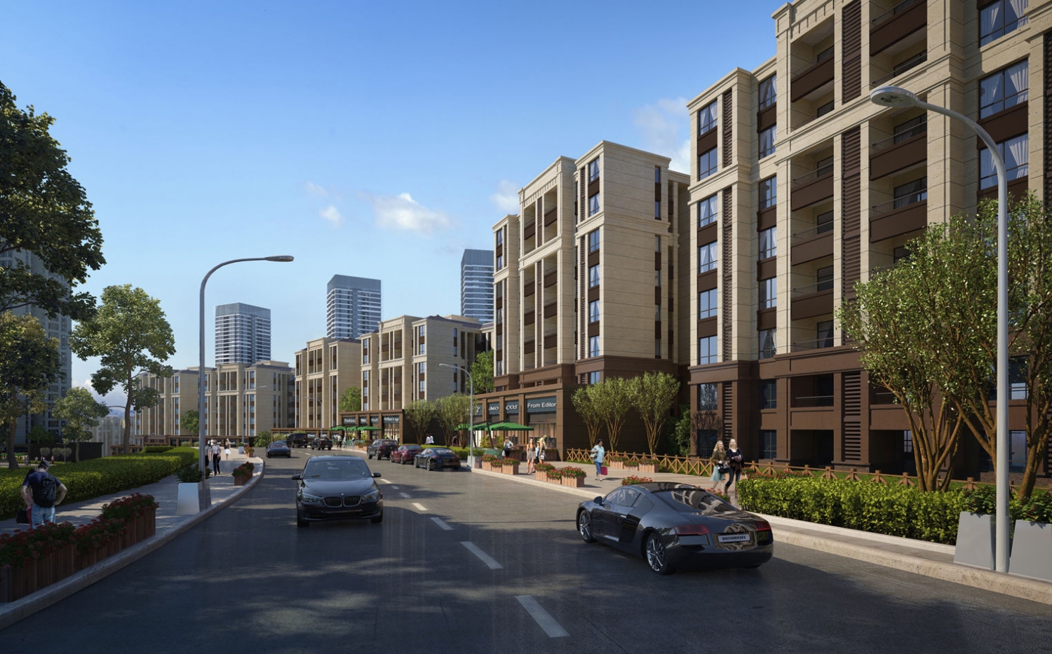 [重庆]新中式大型住宅区建筑设计方案文本cad施工图下载【ID:165922124】