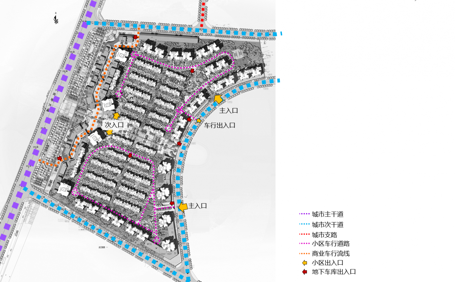 [重庆]新中式大型住宅区建筑设计方案文本cad施工图下载【ID:165922124】