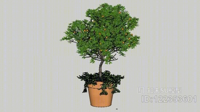 树SU模型下载【ID:122353601】
