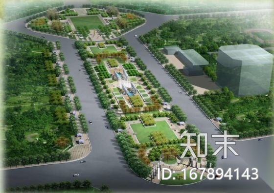 西安森林公园概念性设计方案cad施工图下载【ID:167894143】