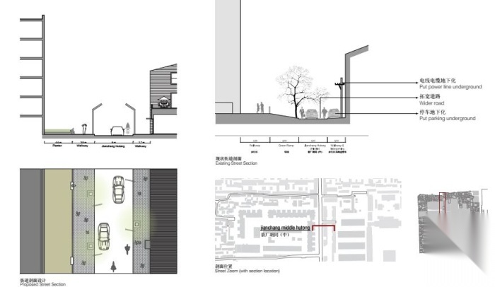 [北京]十大历史名街之一文明景区传统街区历史景观规划...施工图下载【ID:161037170】