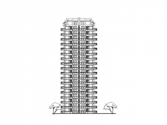 某航运新村高层住宅区规划及单体设计方案图cad施工图下载【ID:167533157】