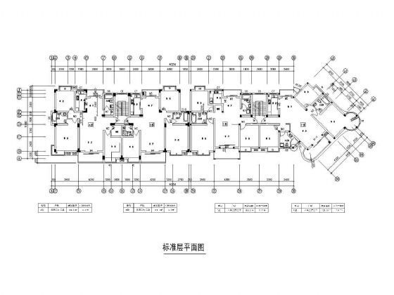 某航运新村高层住宅区规划及单体设计方案图cad施工图下载【ID:167533157】