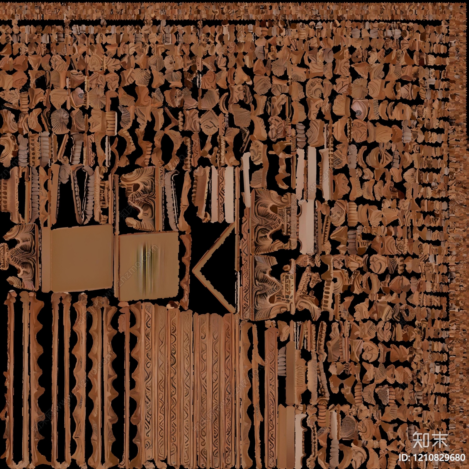 文化砖贴图下载【ID:1210829680】