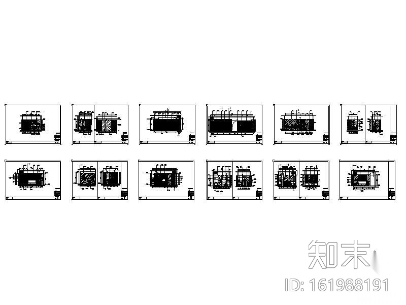 中粮某大酒店装修图施工图下载【ID:161988191】