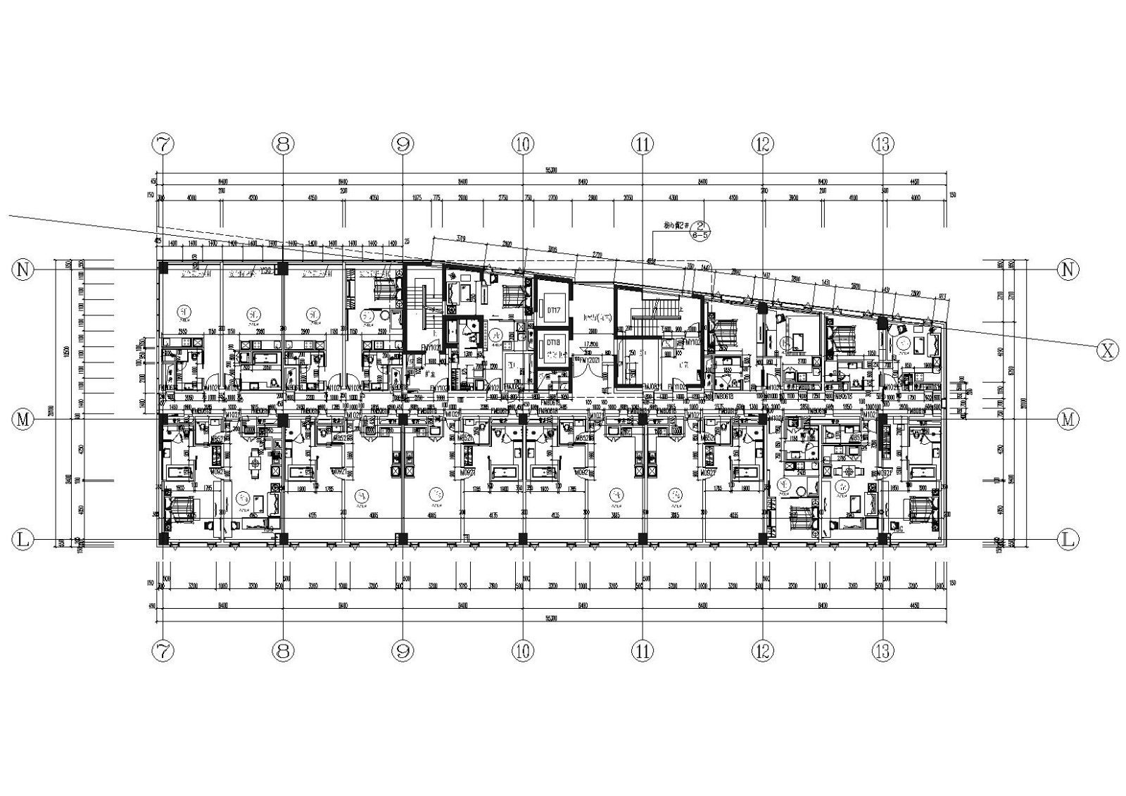 [上海]漕河泾开发区新建办公酒店综合体图纸cad施工图下载【ID:160721109】