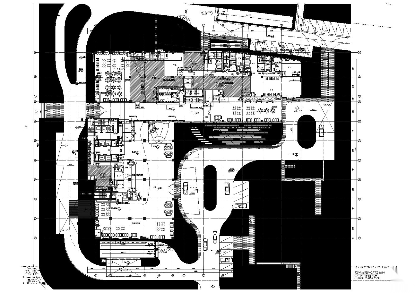 [上海]漕河泾开发区新建办公酒店综合体图纸cad施工图下载【ID:160721109】