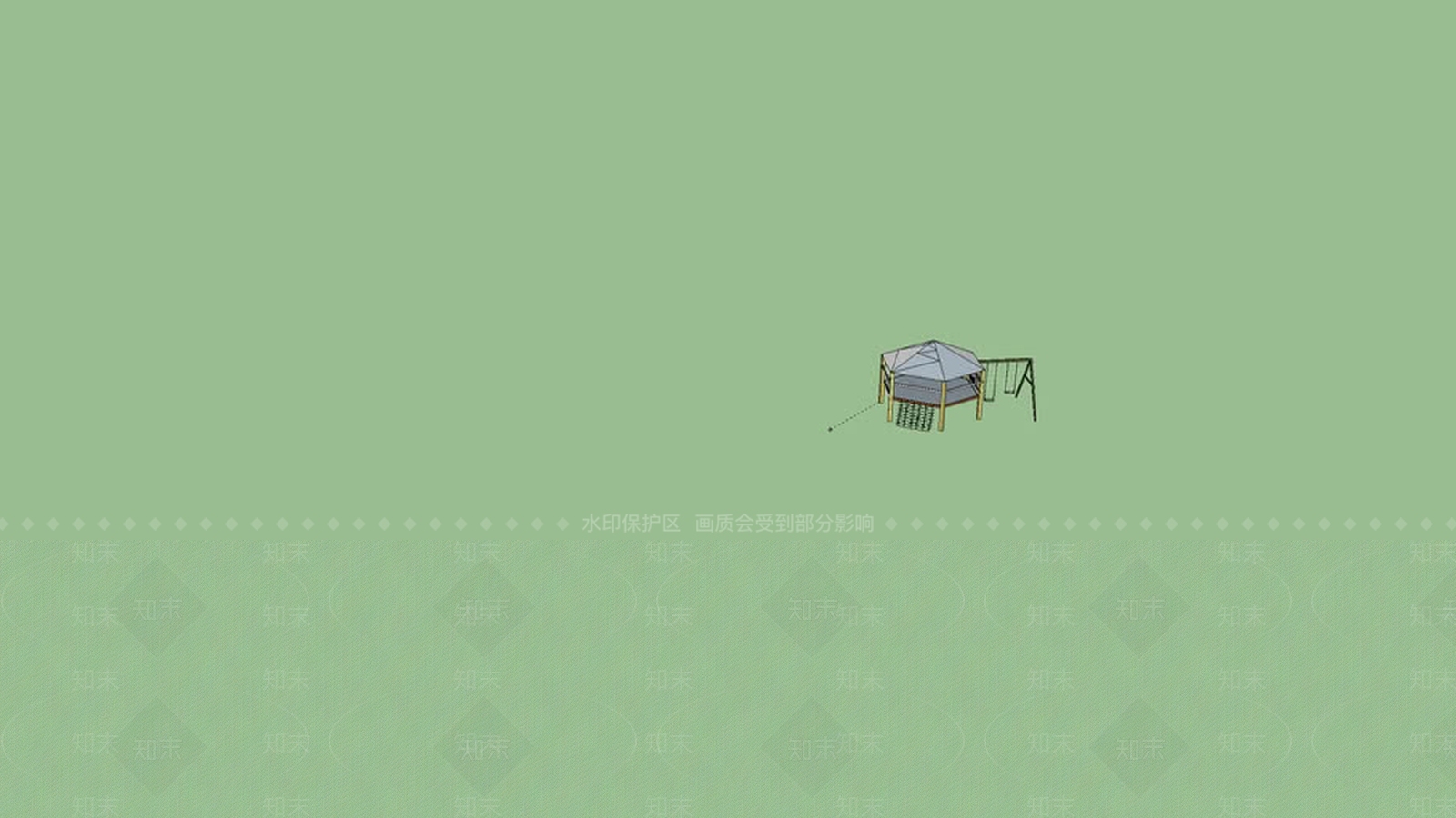 玩花园SU模型下载【ID:1162231892】