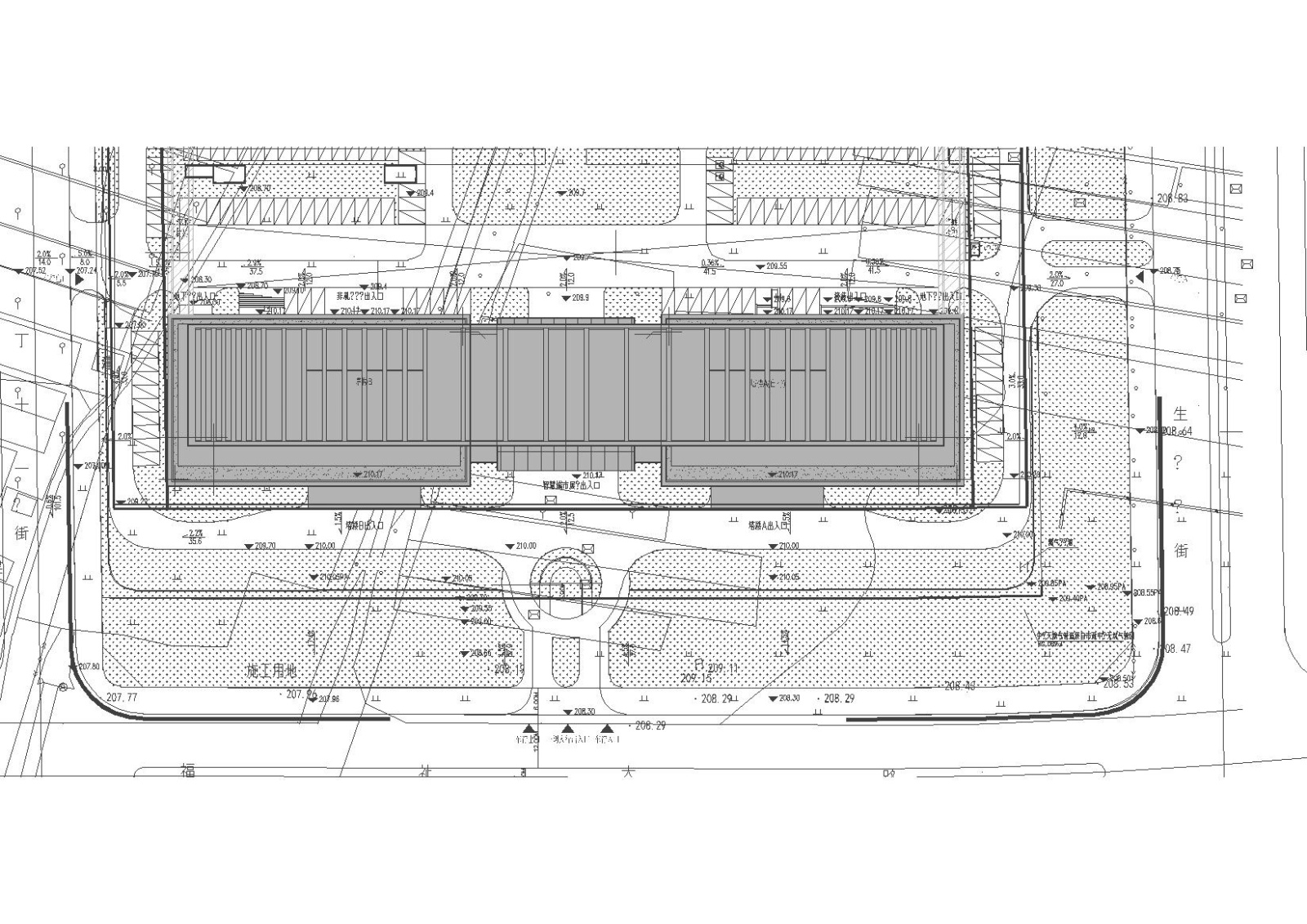 [独家]绿色建筑设计-长春智慧城市产业基地（一期）项...cad施工图下载【ID:151448161】