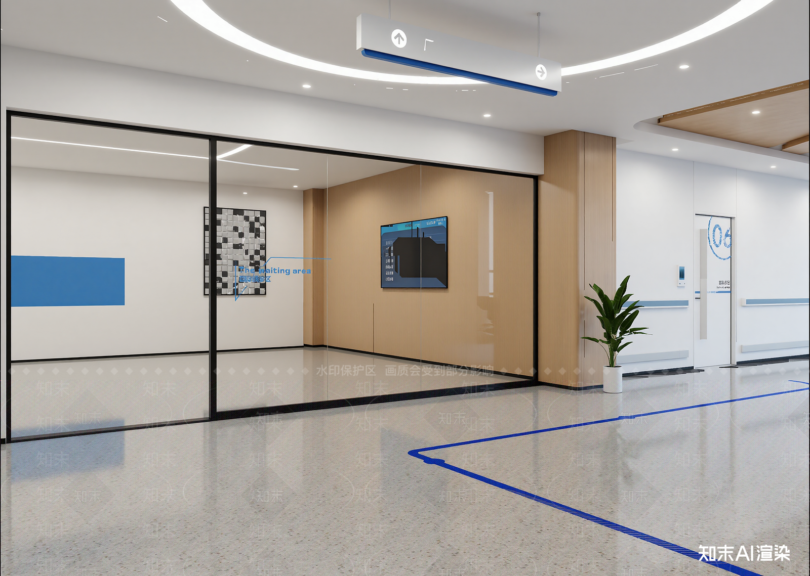 现代大厅3D模型下载【ID:1215067751】