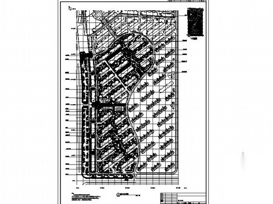 [长春]居住区二期园林景观设计施工图（全套）施工图下载【ID:161095123】