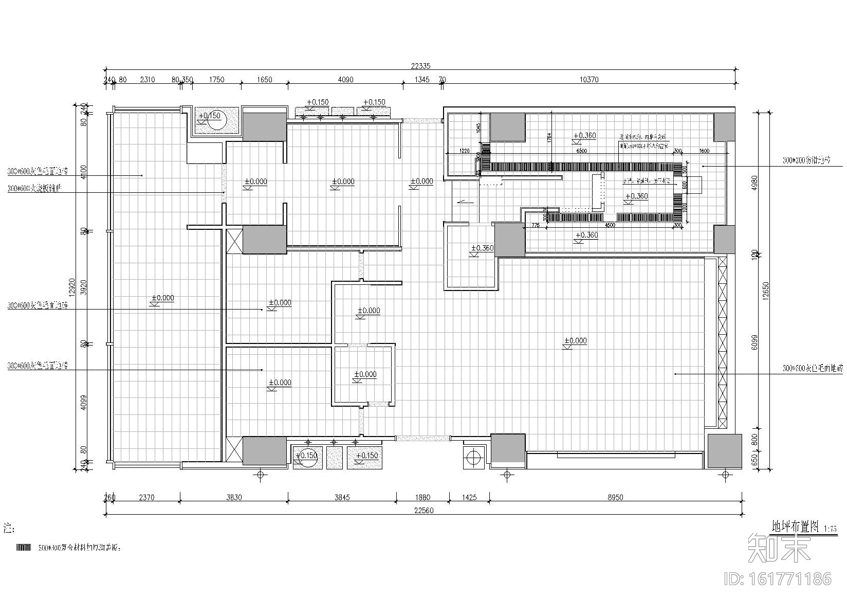 [延安]全国连锁唯美现代风格火锅店室内装修施工图施工图下载【ID:161771186】