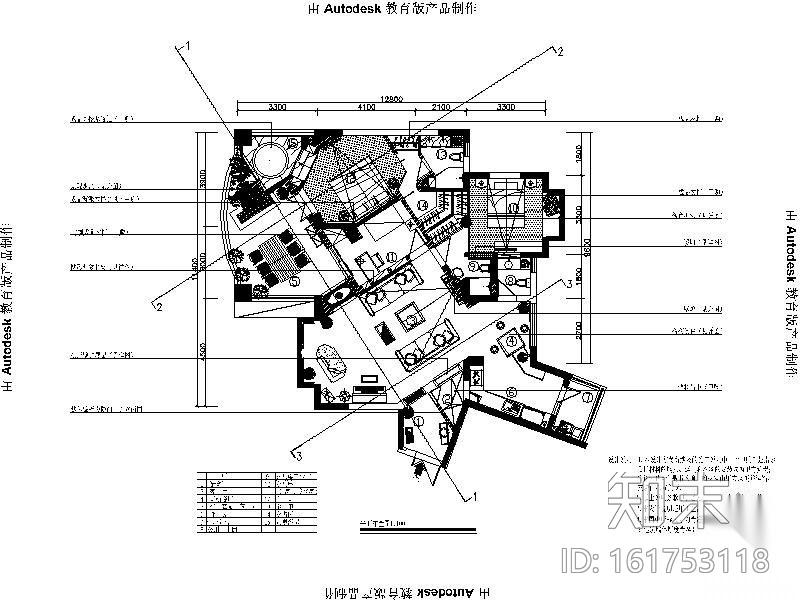 [北京]某山庄别墅施工图cad施工图下载【ID:161753118】