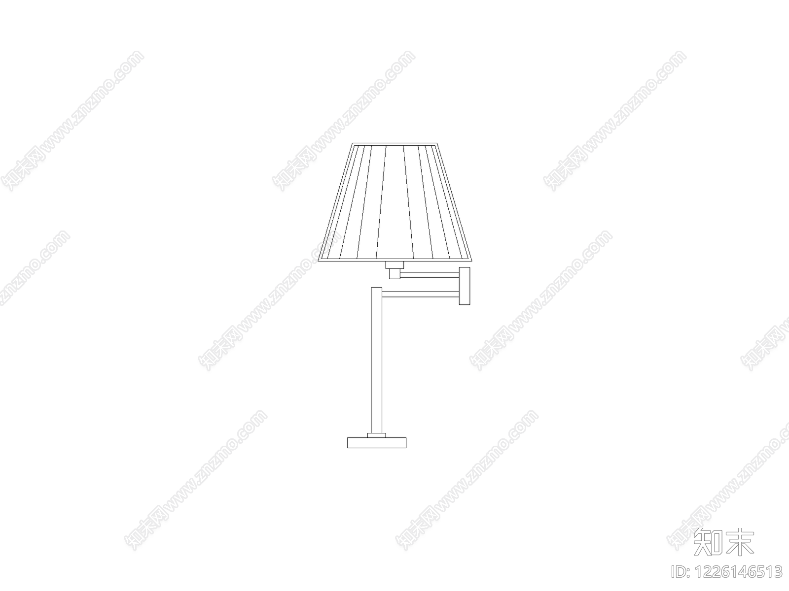 灯具图块cad施工图下载【ID:1226146513】
