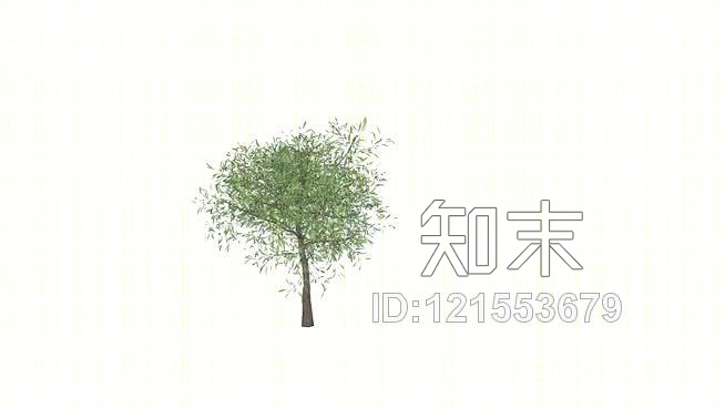 人工地中海橄榄树3DSU模型下载【ID:121553679】