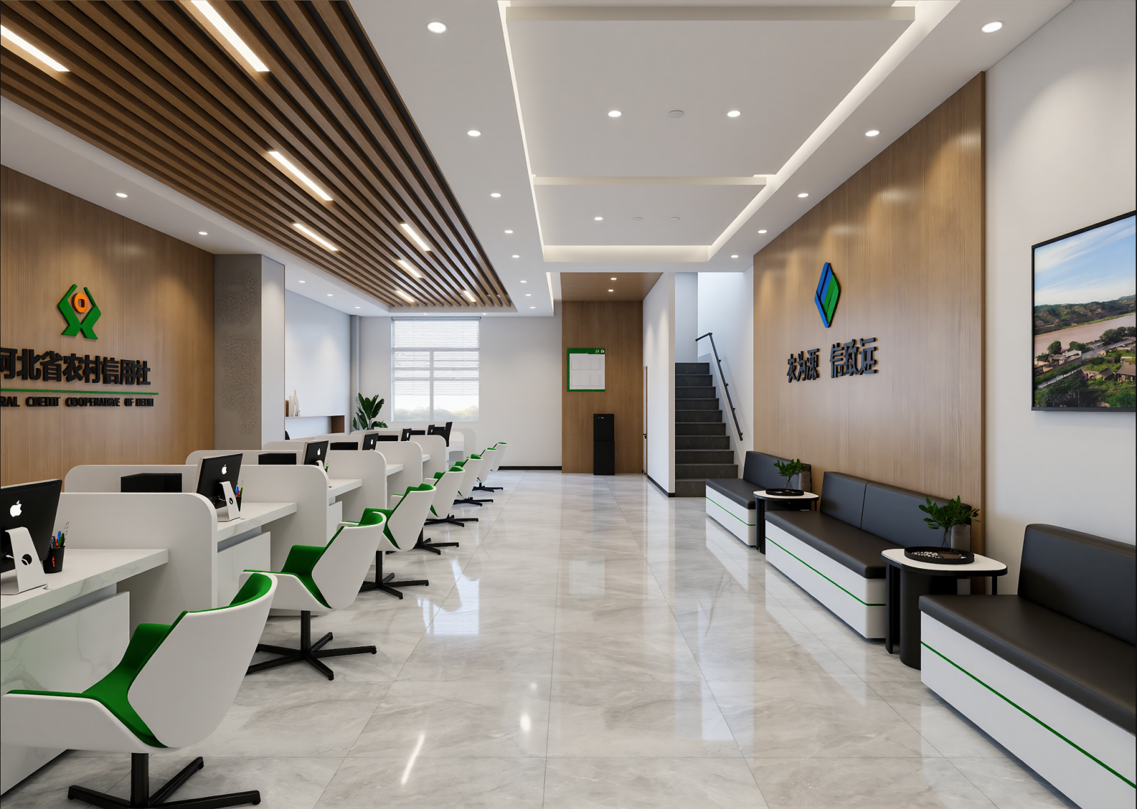 现代银行3D模型下载【ID:1214745846】