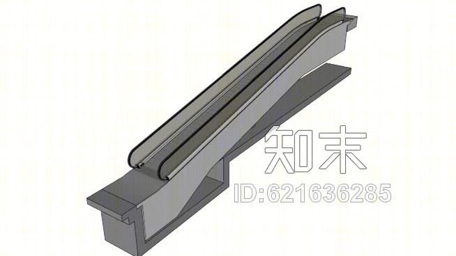 thyssenkrupp奥里诺科河56in托盘移动walkway斜电梯SU模型下载【ID:621636285】