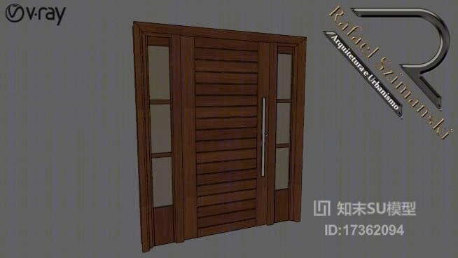 平开门SU模型下载【ID:217871060】