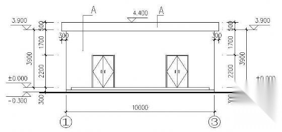 广州一层医院机房建筑施工图cad施工图下载【ID:151593176】