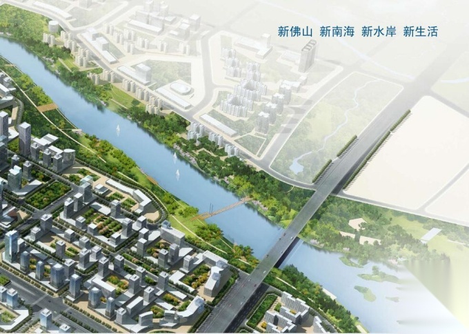 [广东]某滨河水道一河两岸深化设计深化cad施工图下载【ID:161022191】