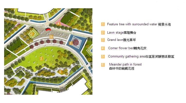 [辽宁]弧形海岸风格广场小区景观方案cad施工图下载【ID:161086106】