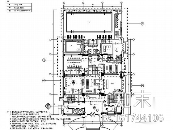 [苏州]城市中心区独特现代高档四星级酒店装修施工图（...施工图下载【ID:161744106】