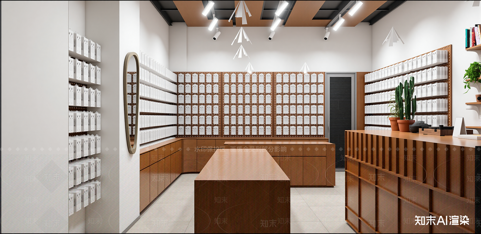 现代数码店SU模型下载【ID:1215993654】