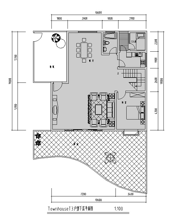 [上海]超高层塔式万科海景区住宅（含会所、商业、幼儿园...cad施工图下载【ID:149874160】