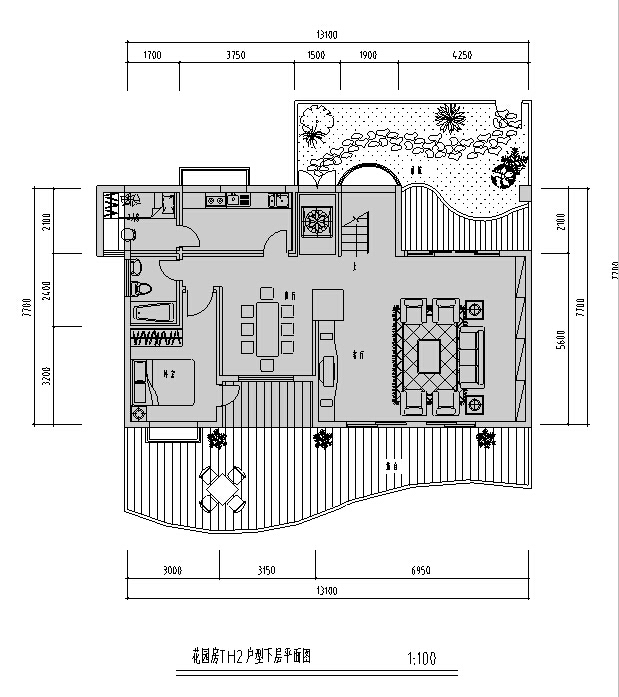 [上海]超高层塔式万科海景区住宅（含会所、商业、幼儿园...cad施工图下载【ID:149874160】