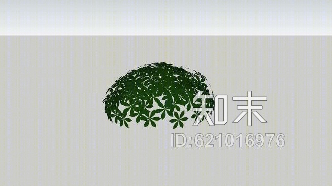 圆形灌木丛SU模型下载【ID:621016976】
