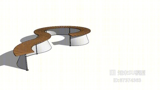 凳子SU模型下载【ID:817896691】