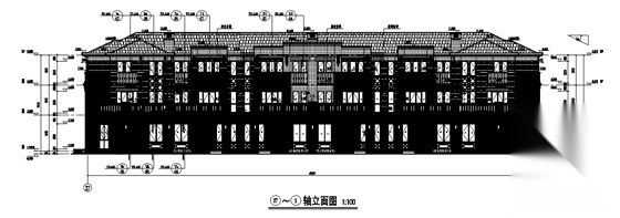 某房产公司古运河项目现代简约型联排别墅（四种房型含地...施工图下载【ID:165933178】