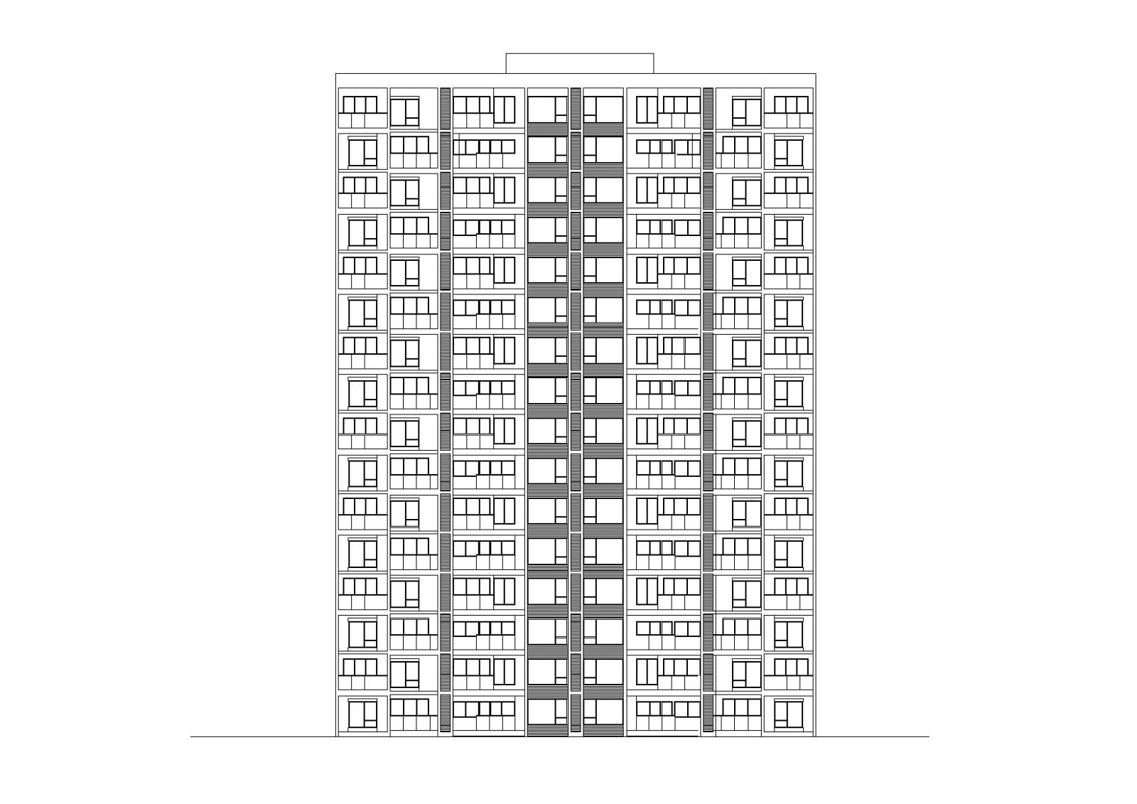 ​[上海]嘉定万达广场商住综合体高层住宅建筑施工图（C...cad施工图下载【ID:149537185】