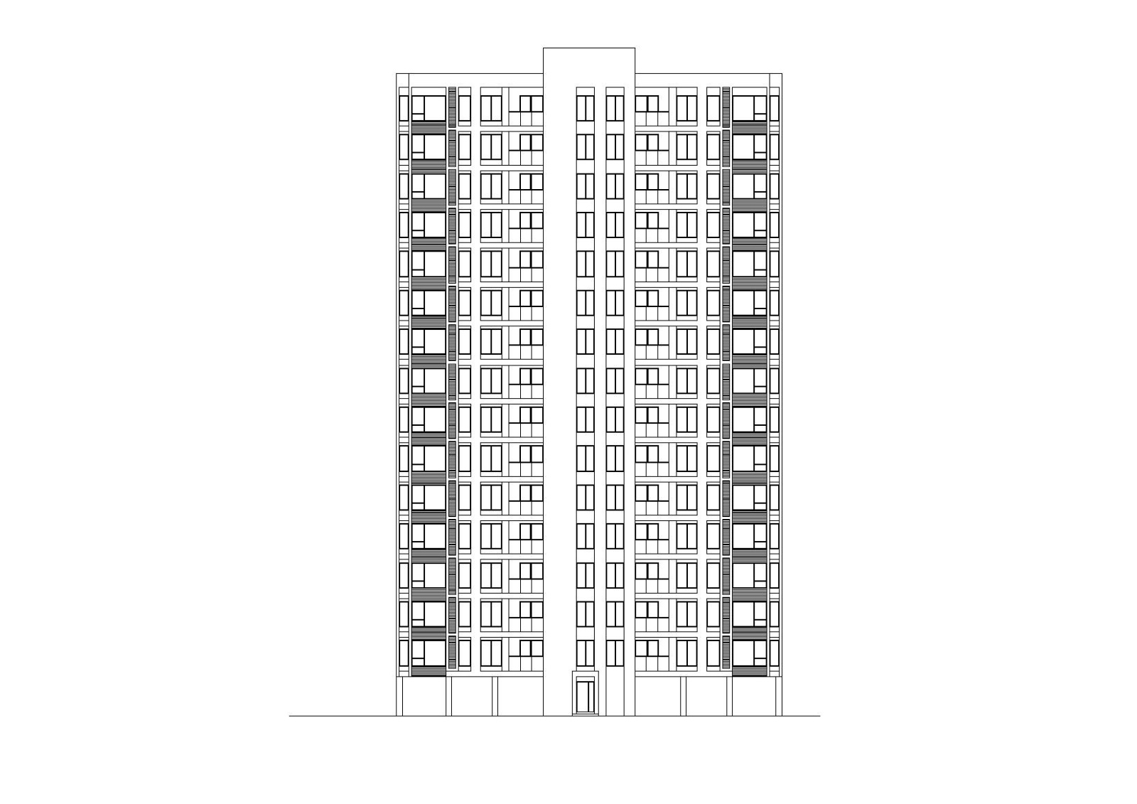 ​[上海]嘉定万达广场商住综合体高层住宅建筑施工图（C...cad施工图下载【ID:149537185】