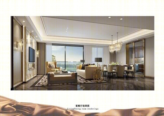 深圳前海中心6A.B.C户型丨效果图+施工图+软装方案+物料+机电施工图下载【ID:56995051】