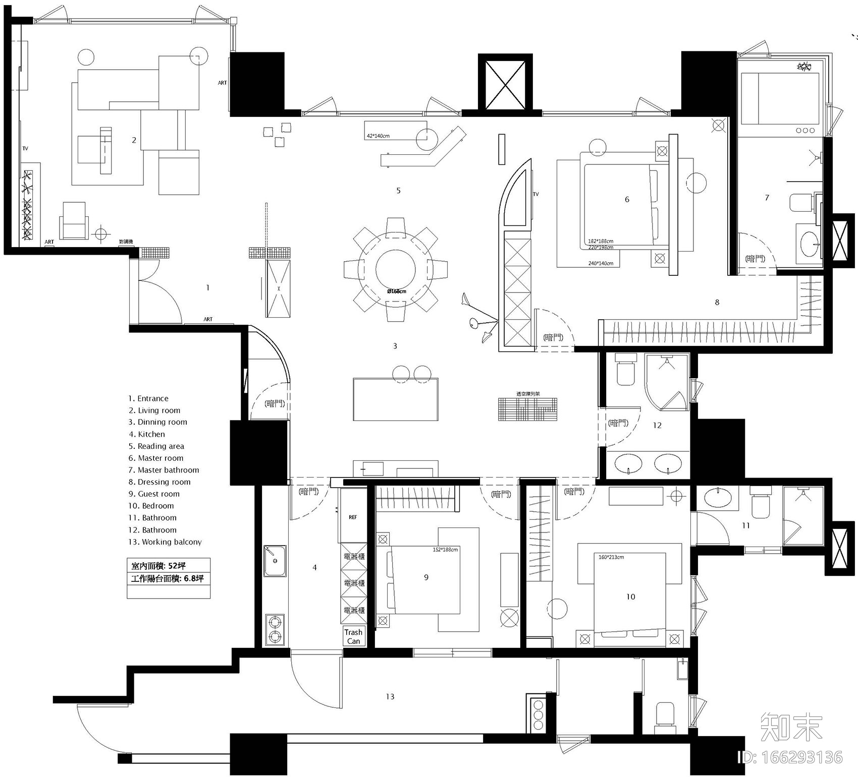 27套工业风住宅室内空间设计案例合集施工图下载【ID:166293136】