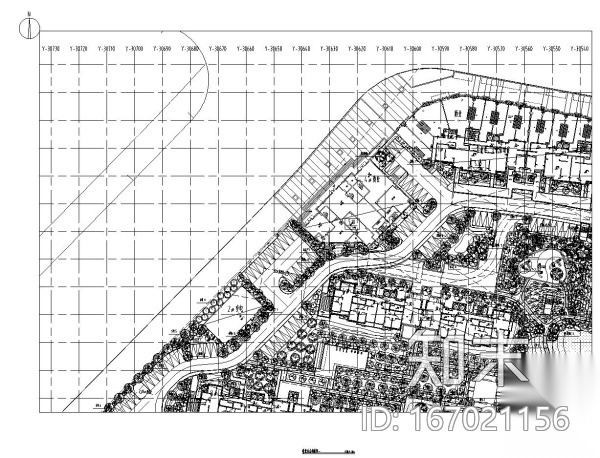 [上海]新城大型居住社区招标景观设计施工图（全套）cad施工图下载【ID:167021156】