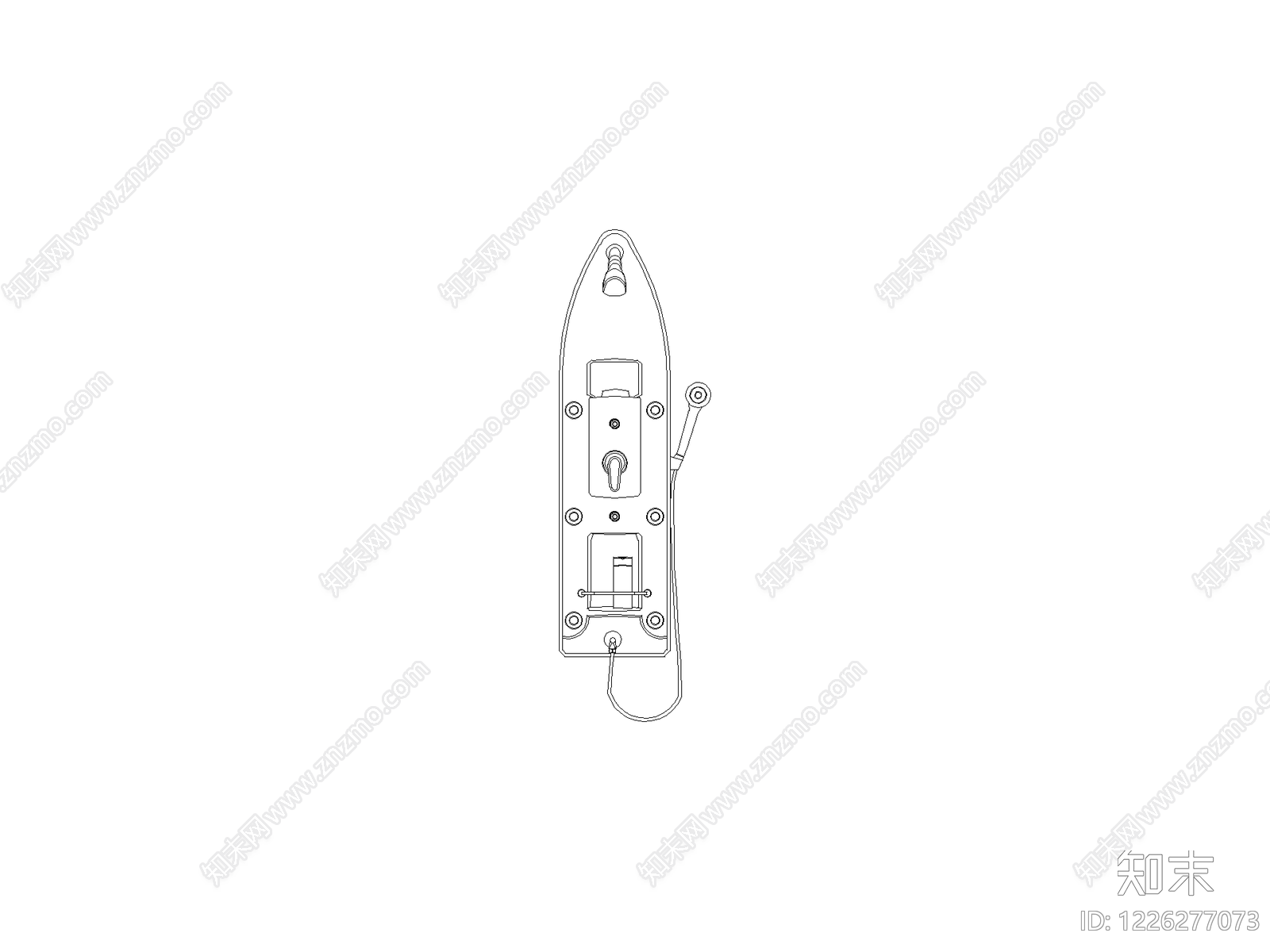 卫浴设施cad施工图下载【ID:1226277073】