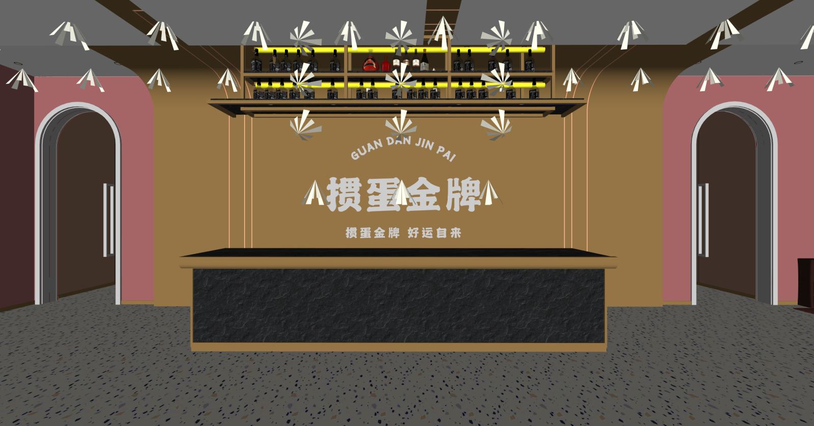 现代其他休闲娱乐空间SU模型下载【ID:1215984413】