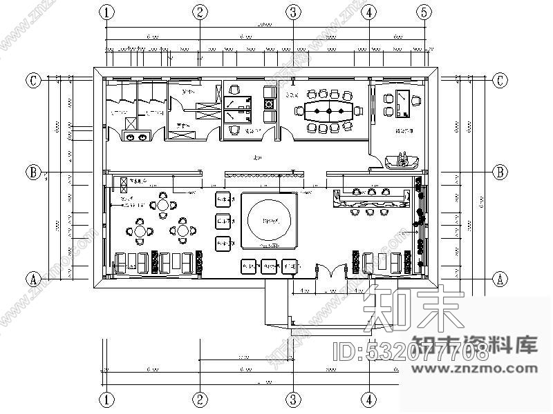 施工图某置业售楼部室内装修图施工图下载【ID:532077708】