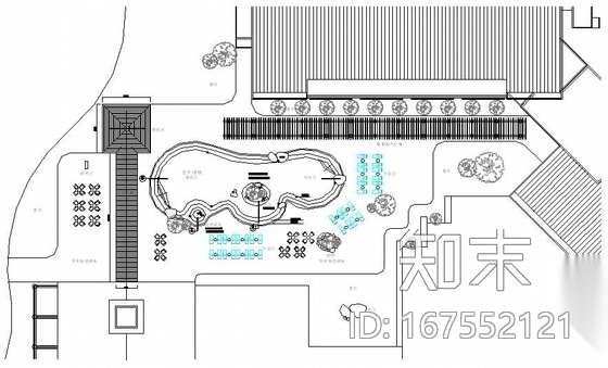 某小区室外游泳池全套施工图cad施工图下载【ID:167552121】