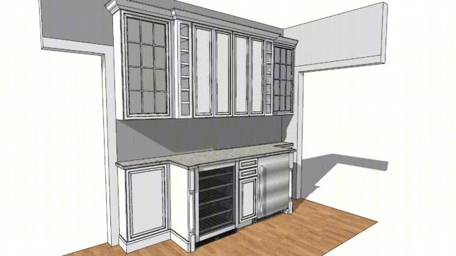 建筑/迷你酒吧SU模型下载【ID:730264887】