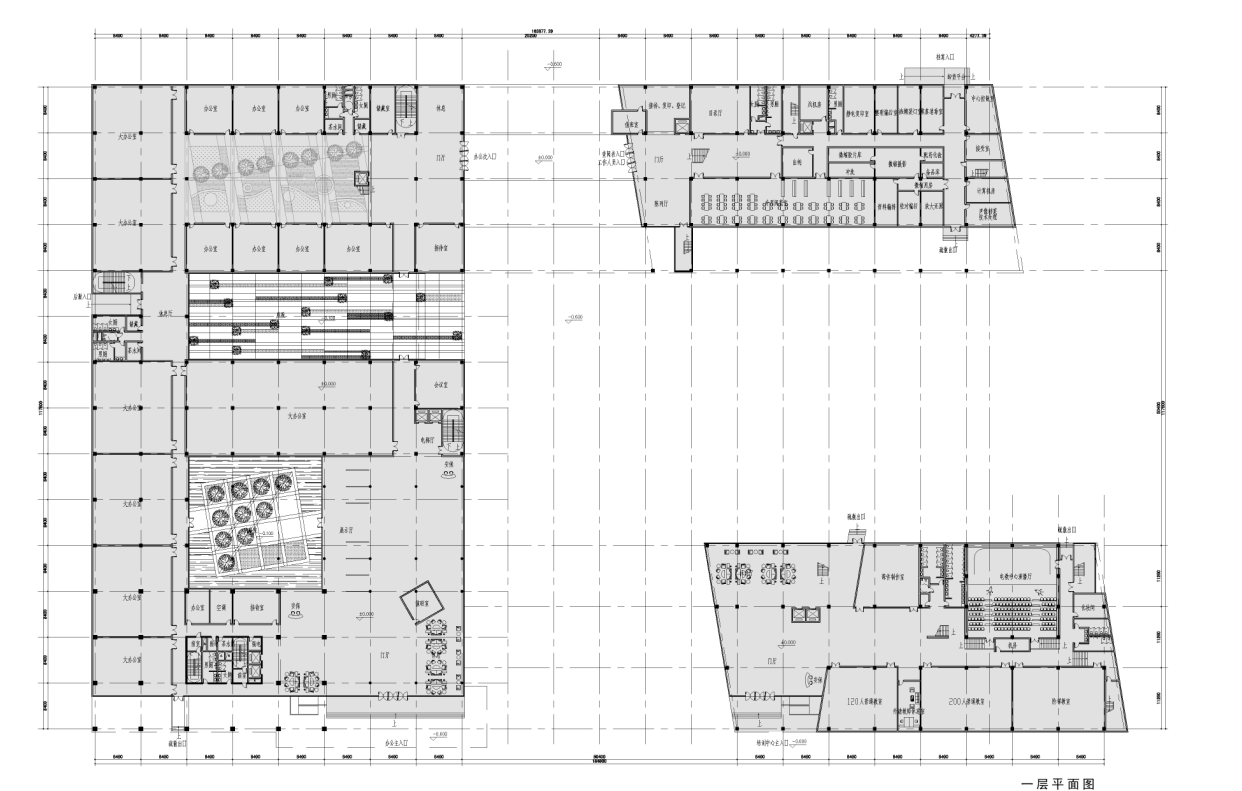 [上海]高层现代风格数据档案中心建筑设计方案文本(含...cad施工图下载【ID:149940129】