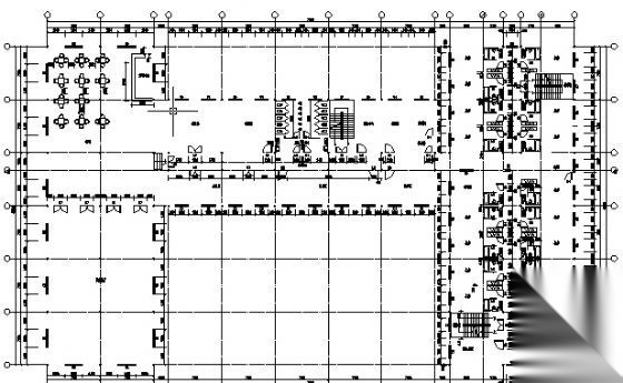 秦皇岛某五层框架结构旅馆建筑施工图cad施工图下载【ID:151531151】