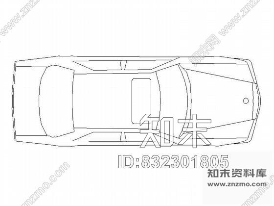 图块/节点不同交通工具平立面cad图块施工图下载【ID:832301805】