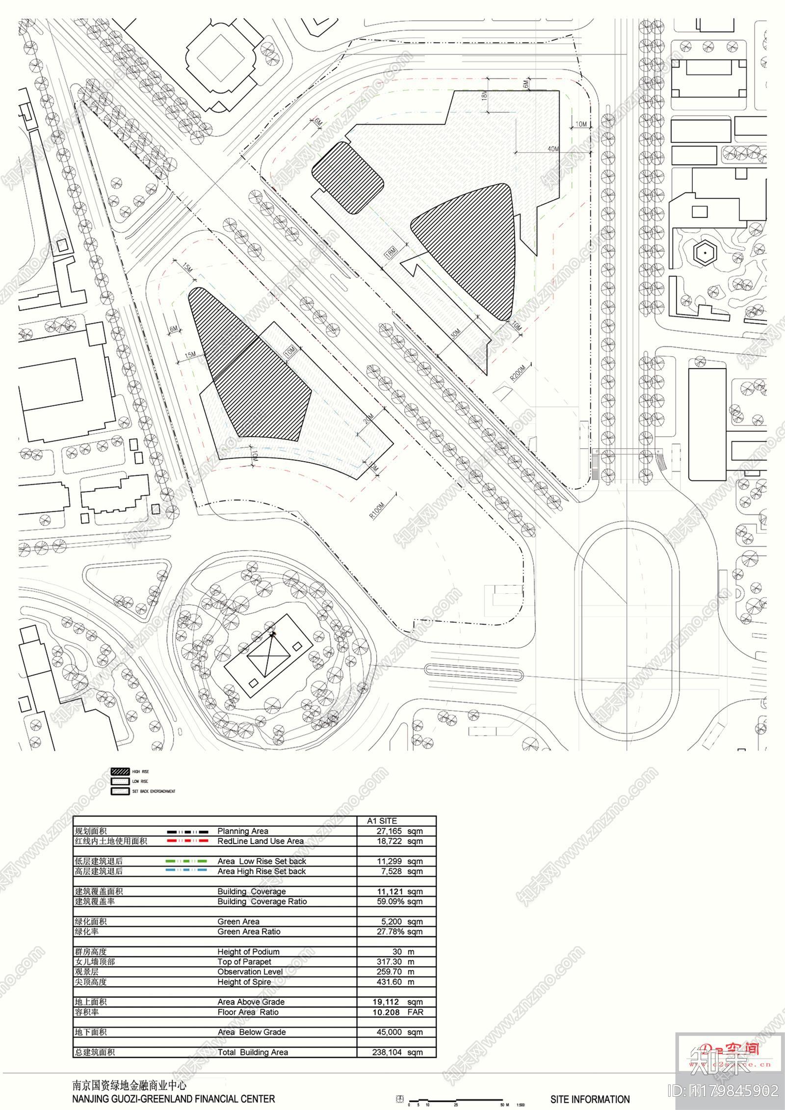 [som]南京绿地国际商务中心建筑设计(共12页)-jzsck.taobao.com下载【ID:1179845902】